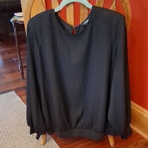 Elegant Black Women's Top